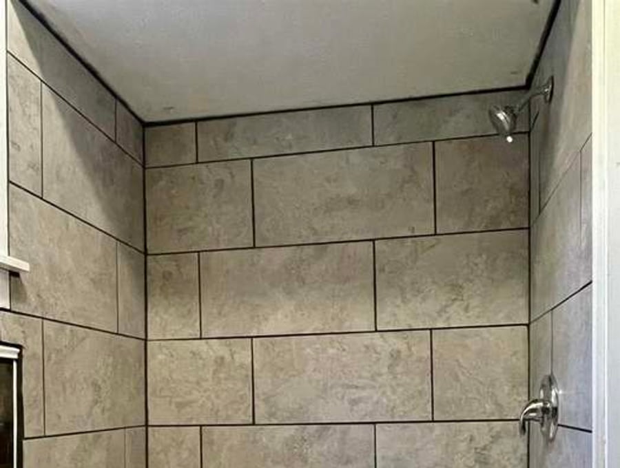 Tile shower