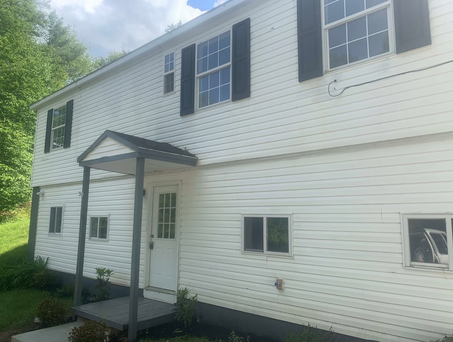 Exterior and entry