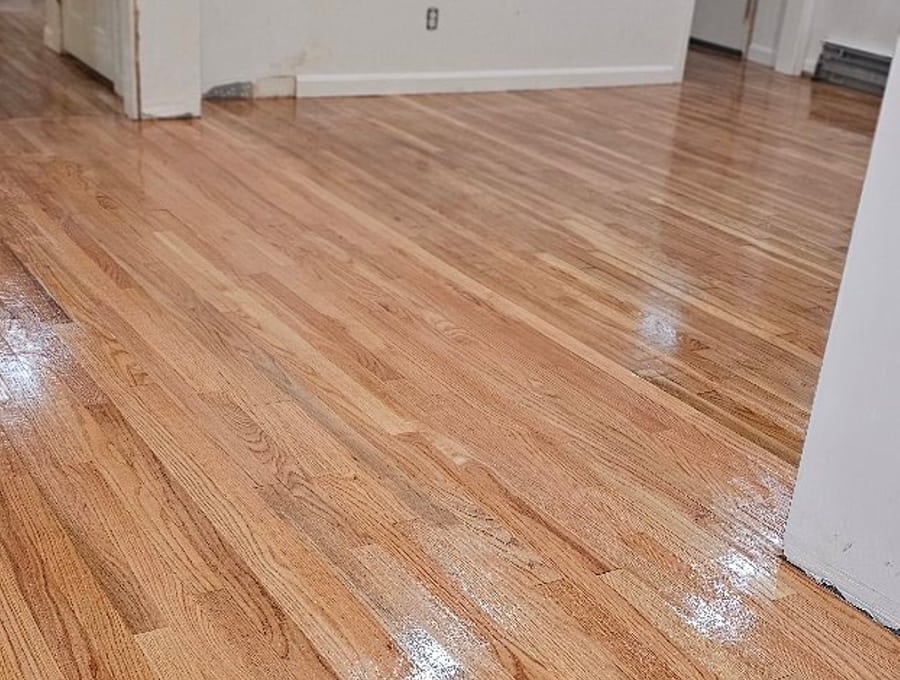 Refinished floors