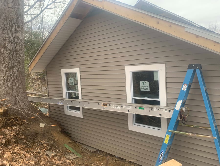 Siding and windows