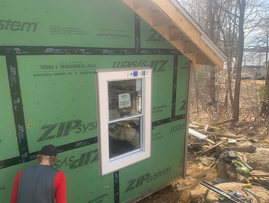 Siding install